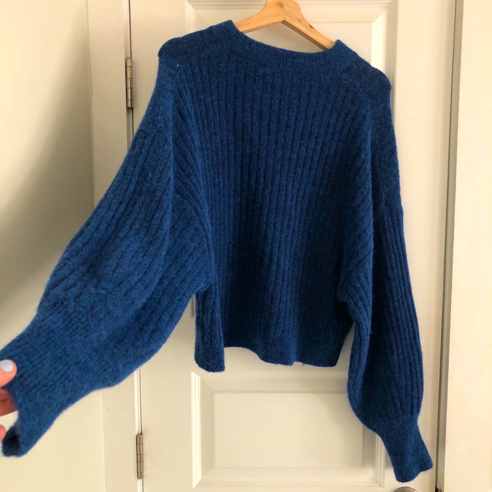 & Other Stories Wool blend cop sweater